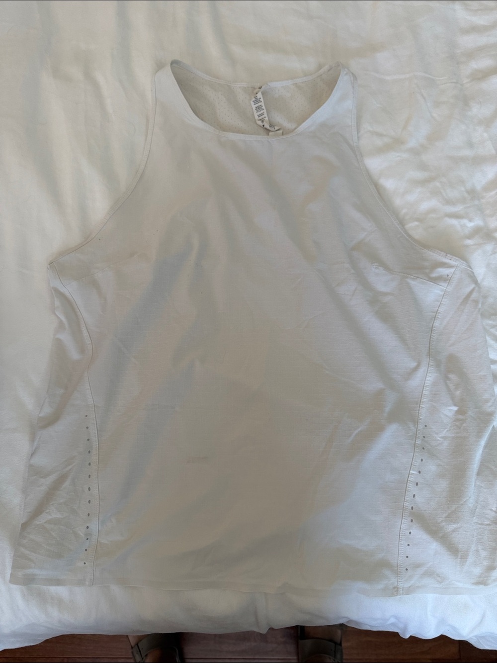 White Athletic Tank Top lululemon